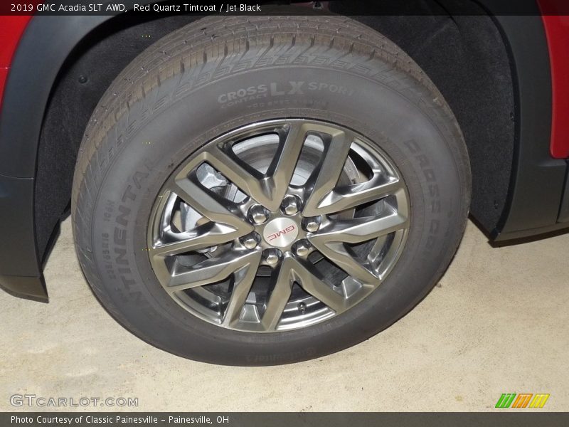 Red Quartz Tintcoat / Jet Black 2019 GMC Acadia SLT AWD