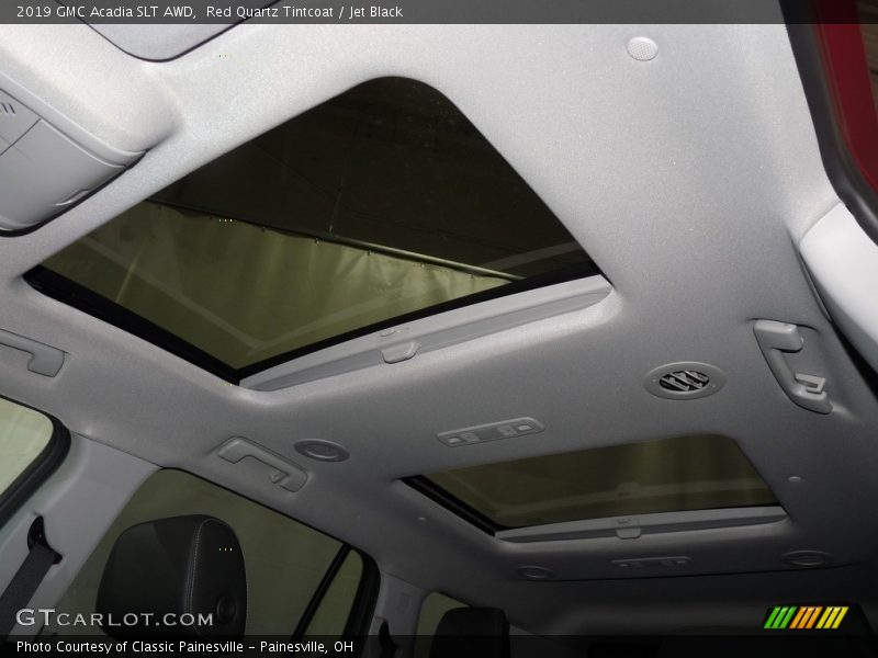 Red Quartz Tintcoat / Jet Black 2019 GMC Acadia SLT AWD