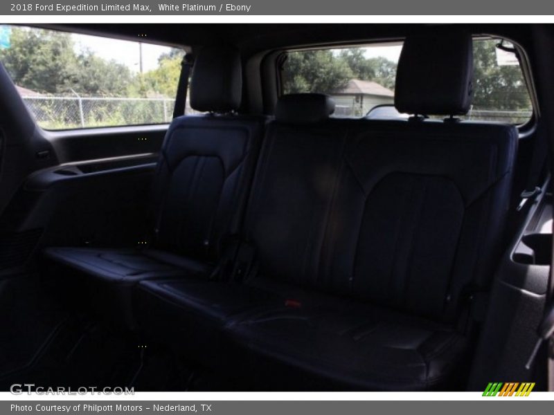 White Platinum / Ebony 2018 Ford Expedition Limited Max