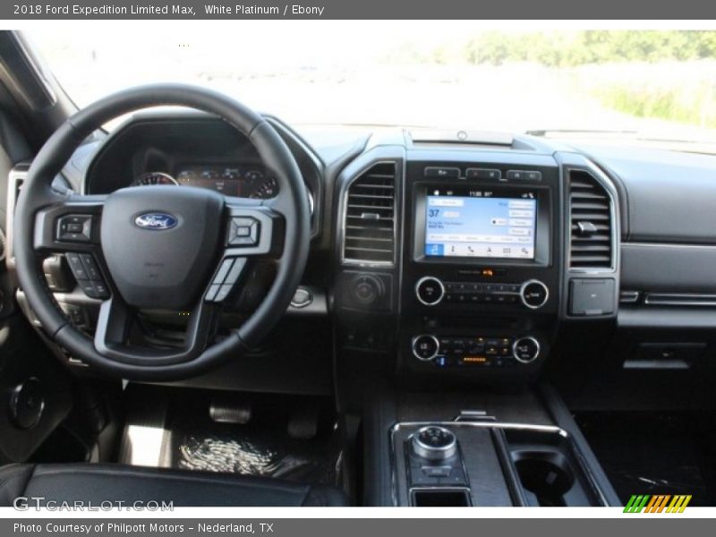 White Platinum / Ebony 2018 Ford Expedition Limited Max