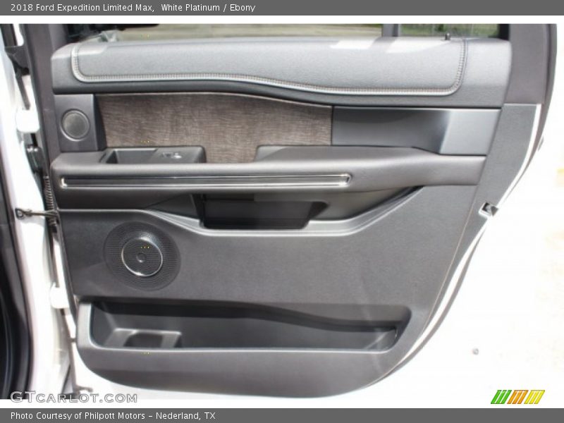 White Platinum / Ebony 2018 Ford Expedition Limited Max
