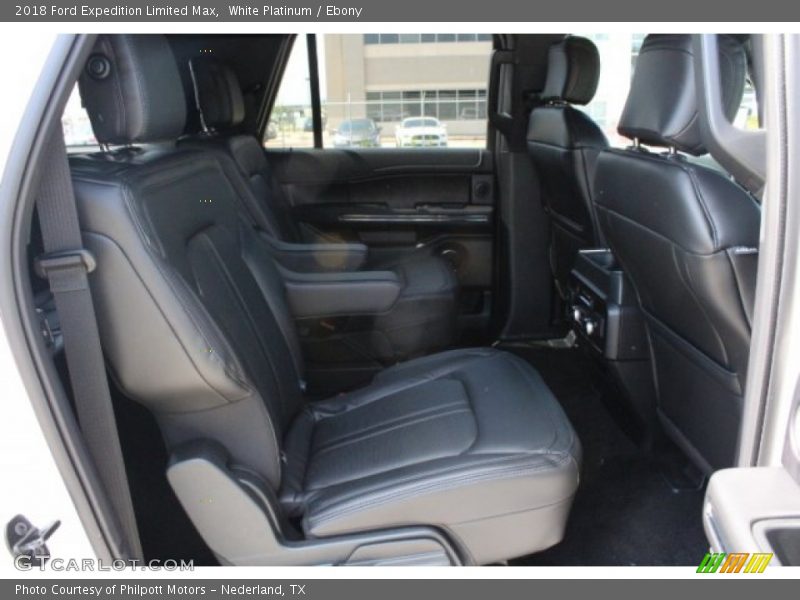 White Platinum / Ebony 2018 Ford Expedition Limited Max
