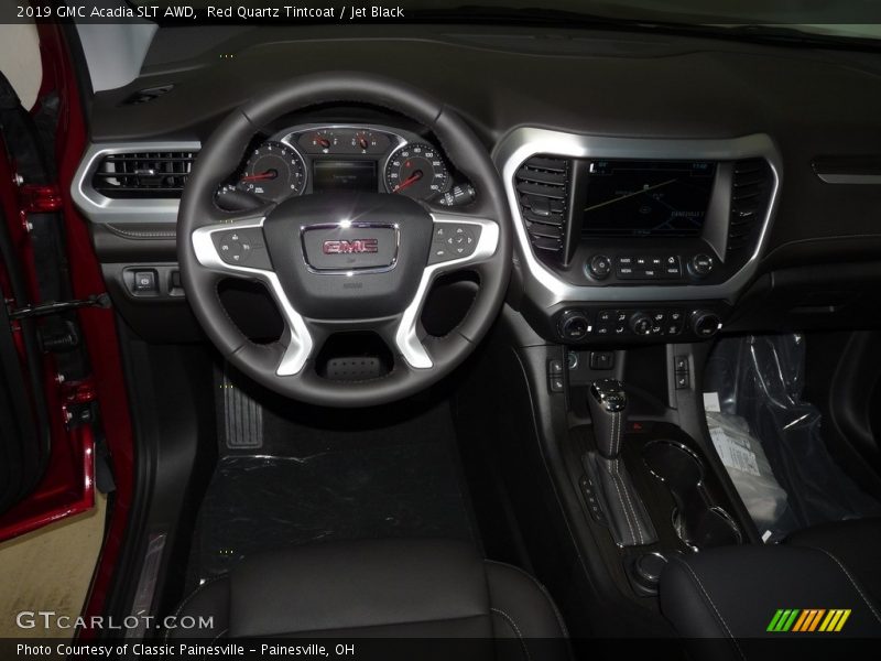 Red Quartz Tintcoat / Jet Black 2019 GMC Acadia SLT AWD