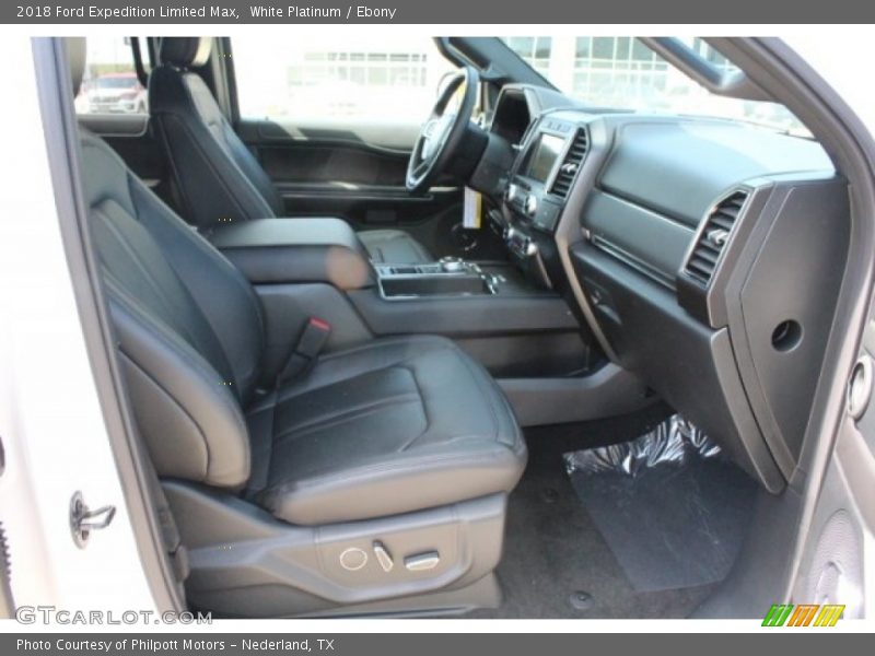White Platinum / Ebony 2018 Ford Expedition Limited Max