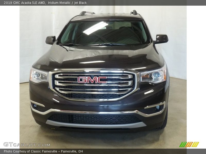 Iridium Metallic / Jet Black 2019 GMC Acadia SLE AWD