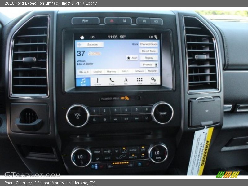 Ingot Silver / Ebony 2018 Ford Expedition Limited
