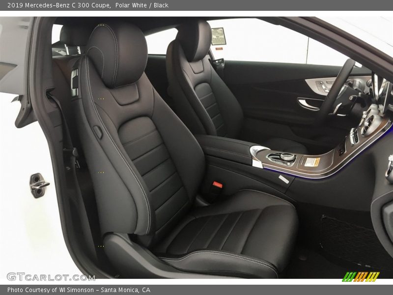Polar White / Black 2019 Mercedes-Benz C 300 Coupe