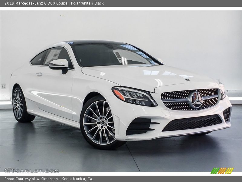 Front 3/4 View of 2019 C 300 Coupe