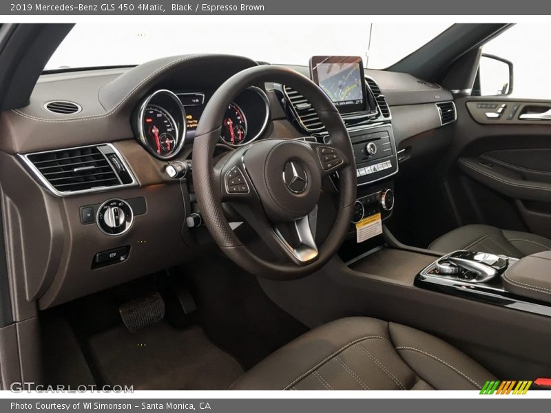 Black / Espresso Brown 2019 Mercedes-Benz GLS 450 4Matic