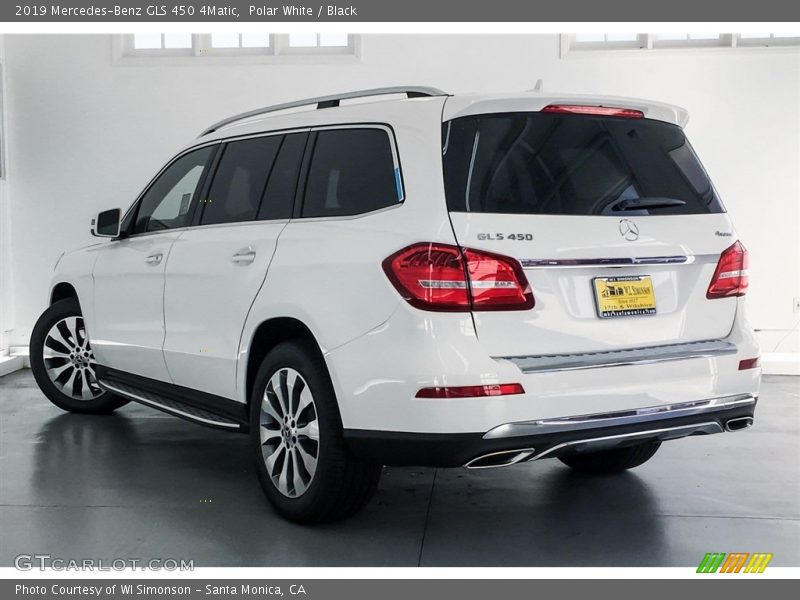 Polar White / Black 2019 Mercedes-Benz GLS 450 4Matic