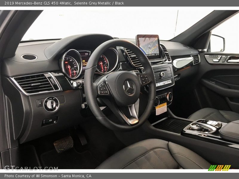 Selenite Grey Metallic / Black 2019 Mercedes-Benz GLS 450 4Matic