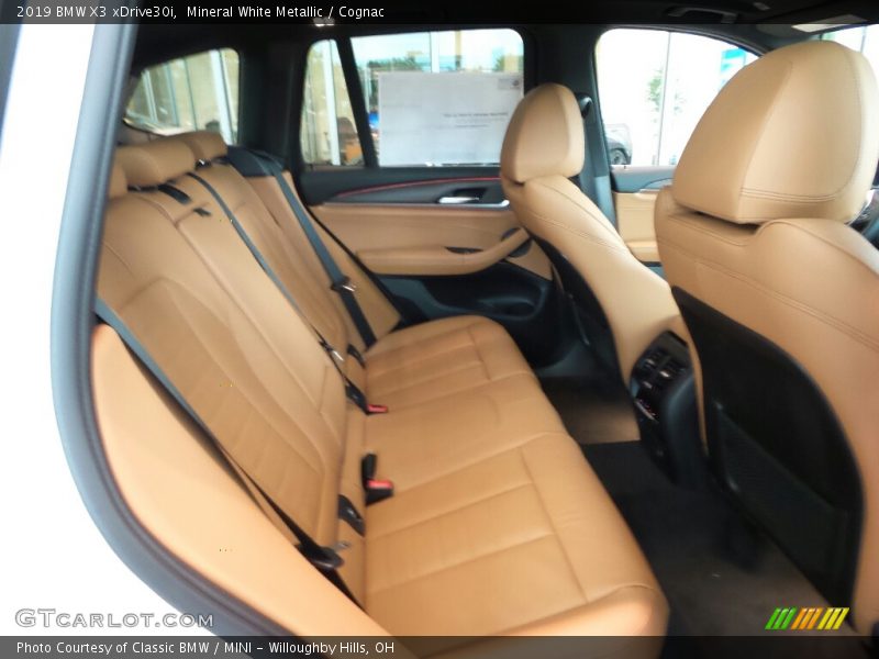 Mineral White Metallic / Cognac 2019 BMW X3 xDrive30i