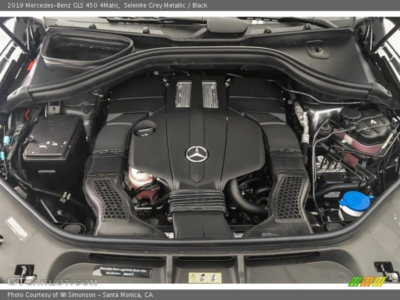 Selenite Grey Metallic / Black 2019 Mercedes-Benz GLS 450 4Matic