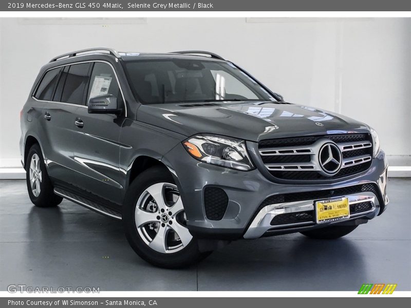 Selenite Grey Metallic / Black 2019 Mercedes-Benz GLS 450 4Matic