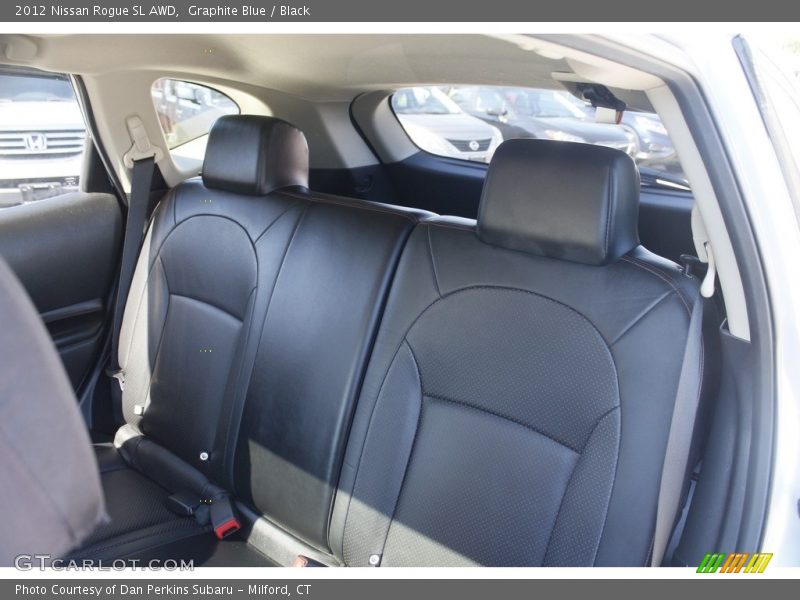 Graphite Blue / Black 2012 Nissan Rogue SL AWD