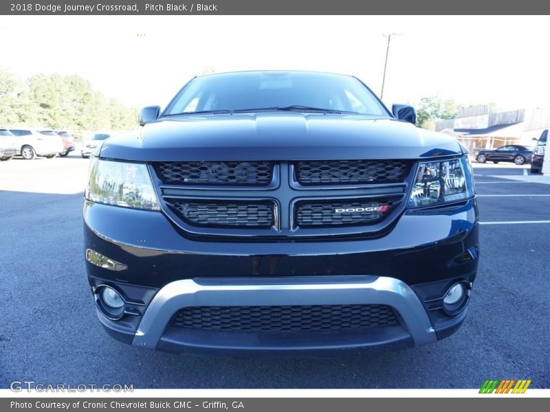 Pitch Black / Black 2018 Dodge Journey Crossroad