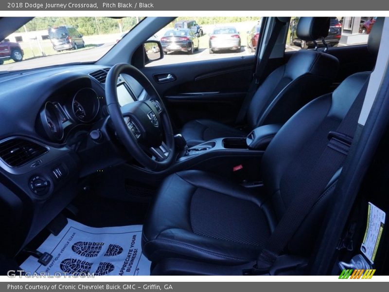 Pitch Black / Black 2018 Dodge Journey Crossroad