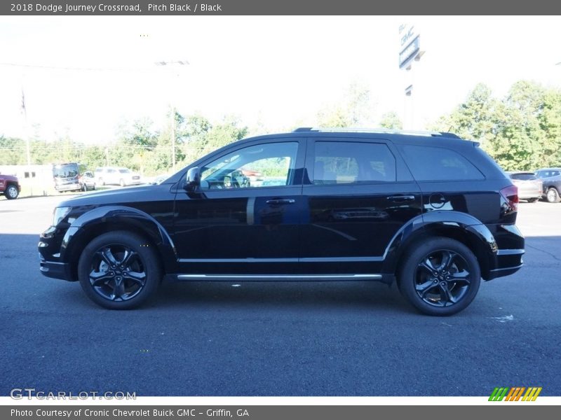 Pitch Black / Black 2018 Dodge Journey Crossroad