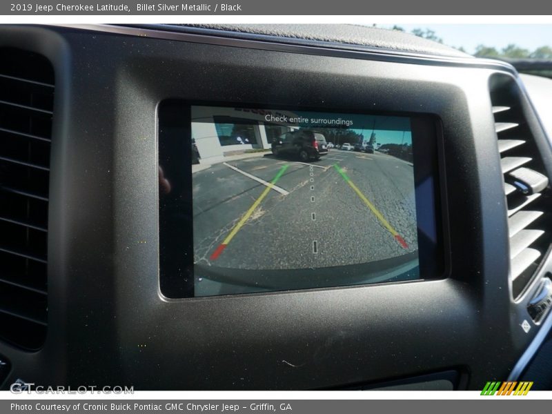 Billet Silver Metallic / Black 2019 Jeep Cherokee Latitude