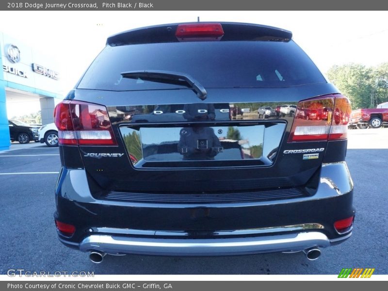 Pitch Black / Black 2018 Dodge Journey Crossroad