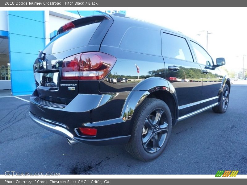 Pitch Black / Black 2018 Dodge Journey Crossroad