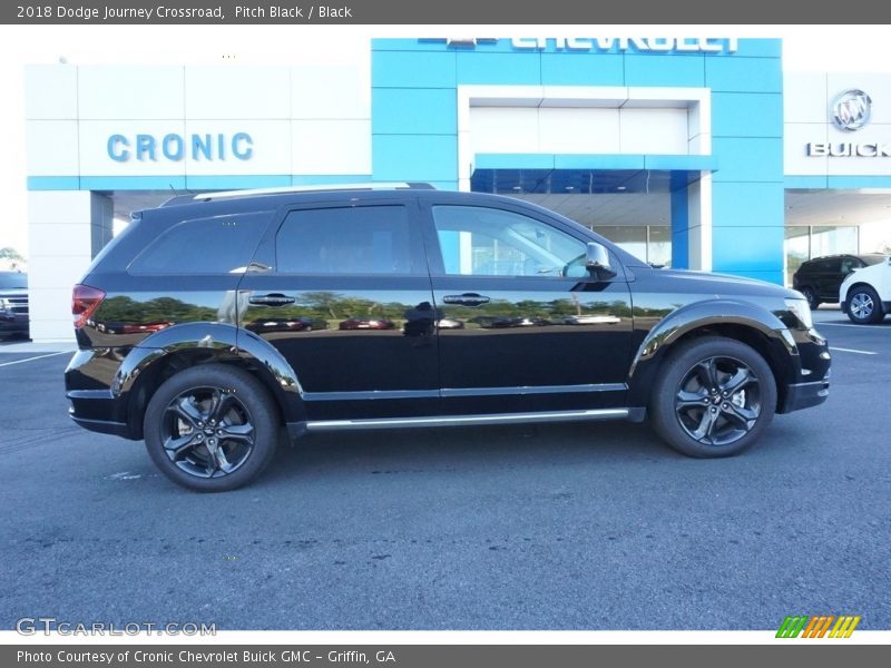 Pitch Black / Black 2018 Dodge Journey Crossroad