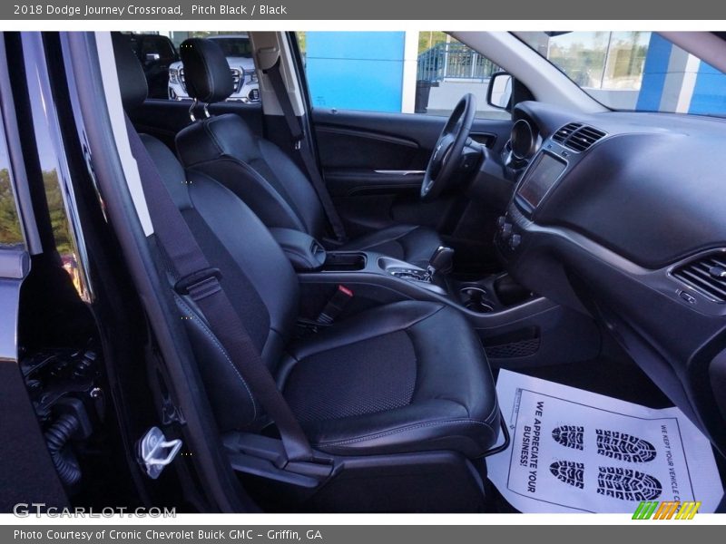 Pitch Black / Black 2018 Dodge Journey Crossroad