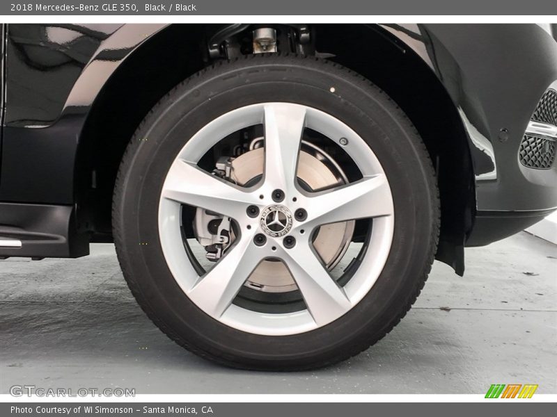 Black / Black 2018 Mercedes-Benz GLE 350