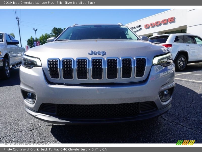 Billet Silver Metallic / Black 2019 Jeep Cherokee Latitude Plus