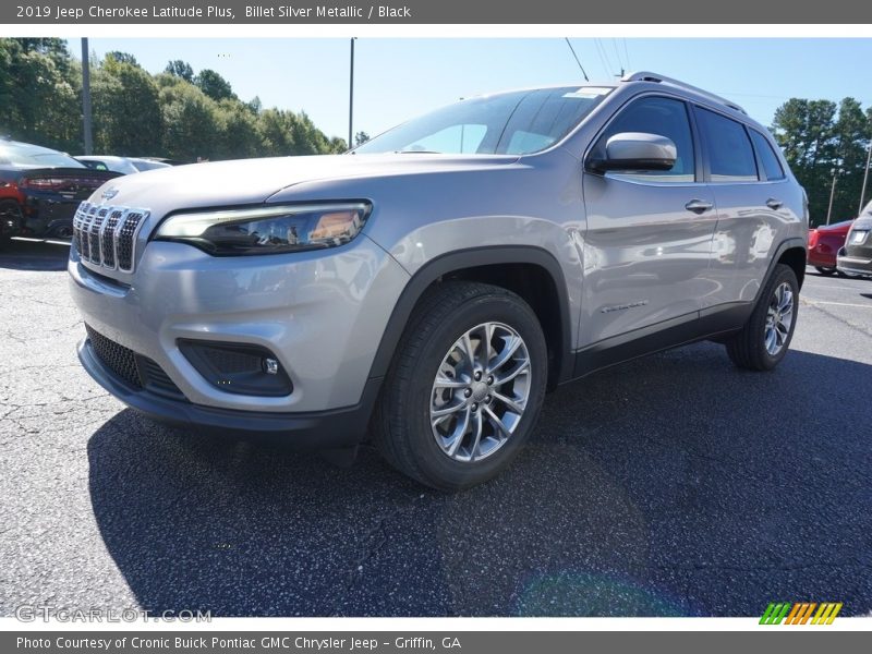Billet Silver Metallic / Black 2019 Jeep Cherokee Latitude Plus