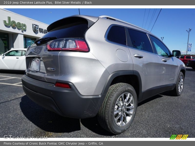 Billet Silver Metallic / Black 2019 Jeep Cherokee Latitude Plus