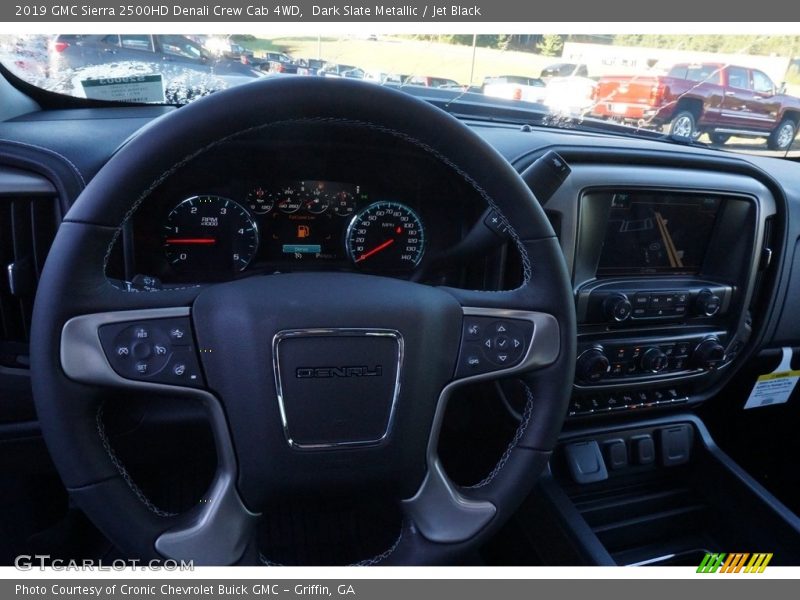 Dark Slate Metallic / Jet Black 2019 GMC Sierra 2500HD Denali Crew Cab 4WD