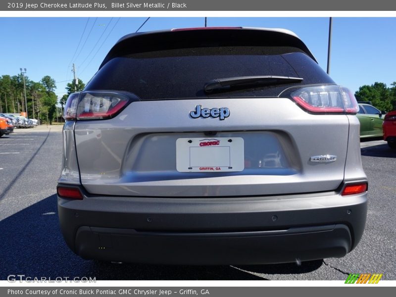 Billet Silver Metallic / Black 2019 Jeep Cherokee Latitude Plus