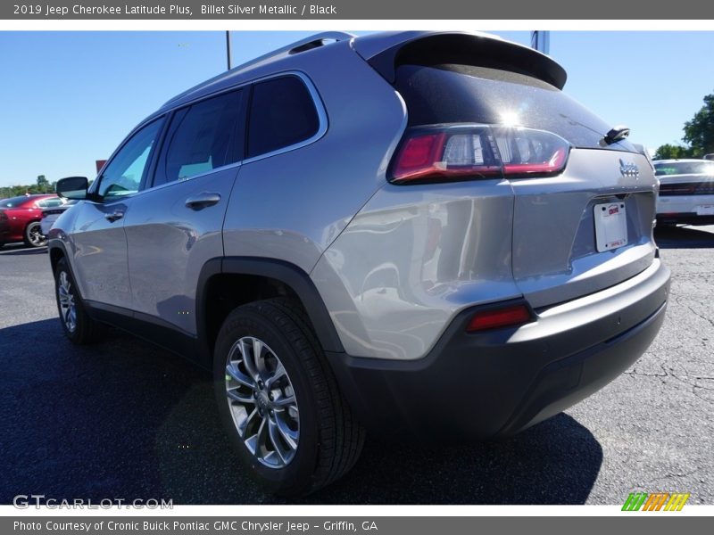 Billet Silver Metallic / Black 2019 Jeep Cherokee Latitude Plus