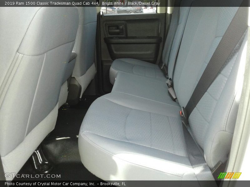 Bright White / Black/Diesel Gray 2019 Ram 1500 Classic Tradesman Quad Cab 4x4