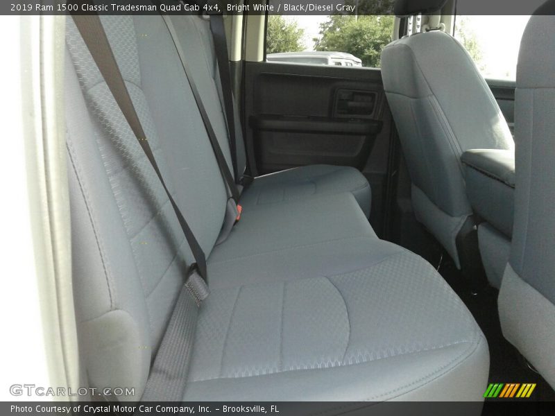 Bright White / Black/Diesel Gray 2019 Ram 1500 Classic Tradesman Quad Cab 4x4