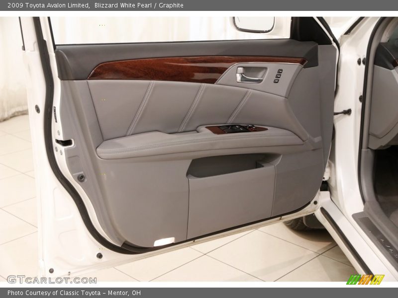 Blizzard White Pearl / Graphite 2009 Toyota Avalon Limited
