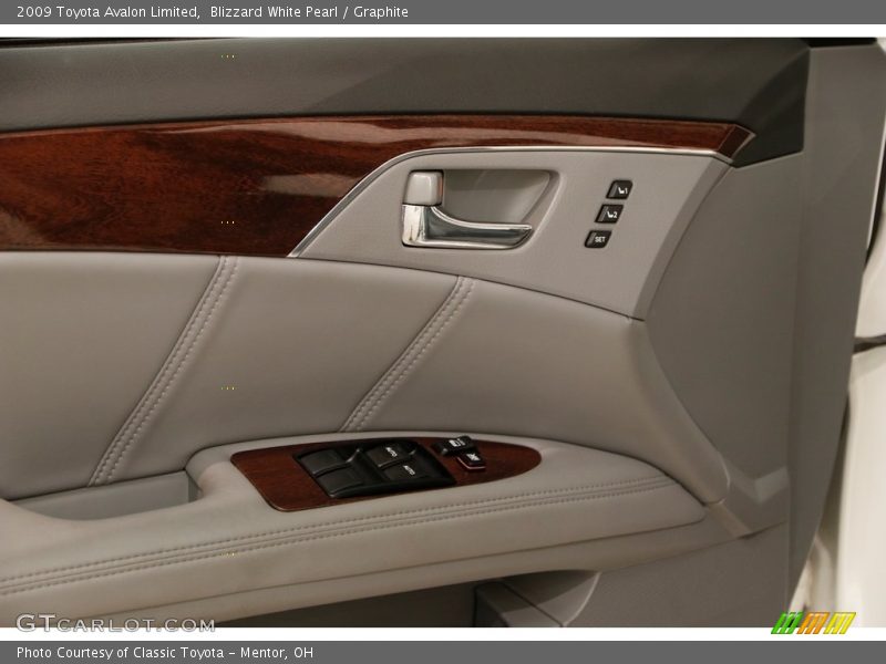 Blizzard White Pearl / Graphite 2009 Toyota Avalon Limited