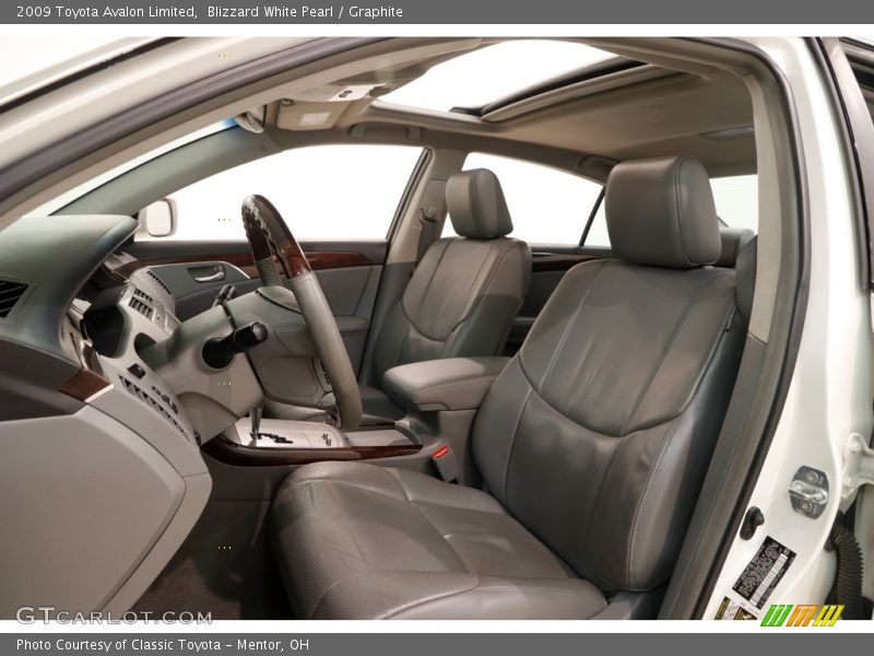 Blizzard White Pearl / Graphite 2009 Toyota Avalon Limited