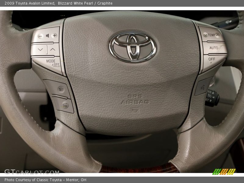 Blizzard White Pearl / Graphite 2009 Toyota Avalon Limited