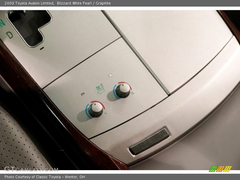 Blizzard White Pearl / Graphite 2009 Toyota Avalon Limited
