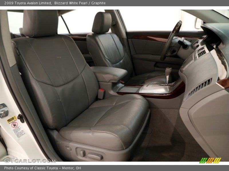 Blizzard White Pearl / Graphite 2009 Toyota Avalon Limited