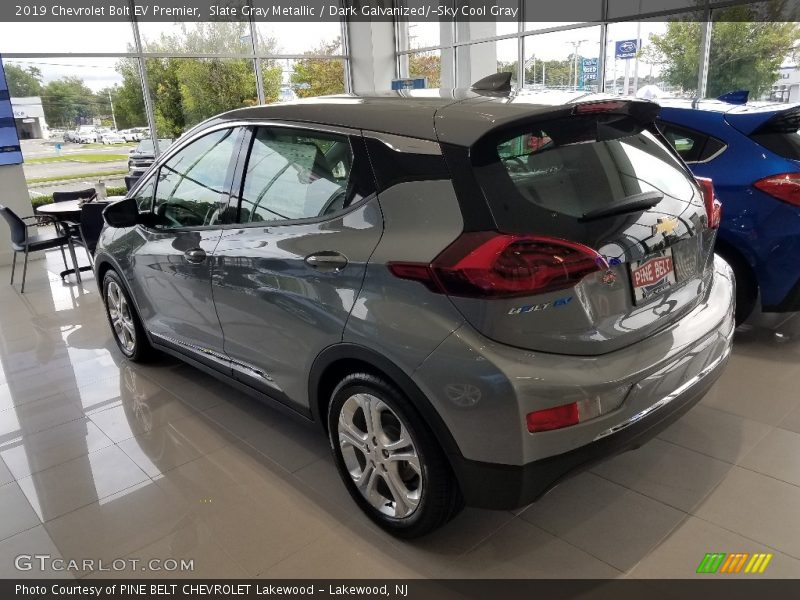 Slate Gray Metallic / Dark Galvanized/­Sky Cool Gray 2019 Chevrolet Bolt EV Premier