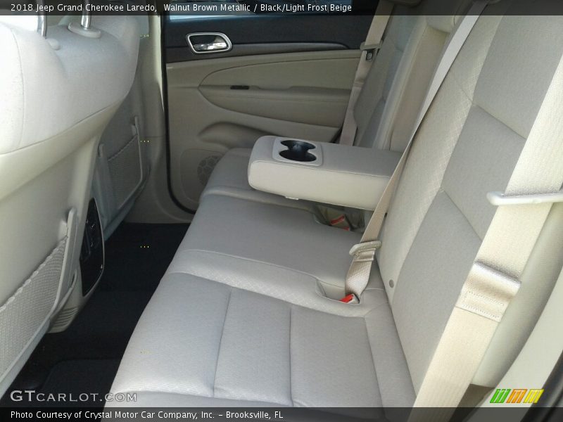 Walnut Brown Metallic / Black/Light Frost Beige 2018 Jeep Grand Cherokee Laredo