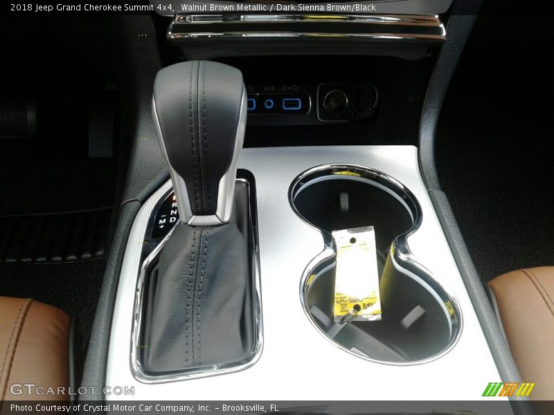 Walnut Brown Metallic / Dark Sienna Brown/Black 2018 Jeep Grand Cherokee Summit 4x4