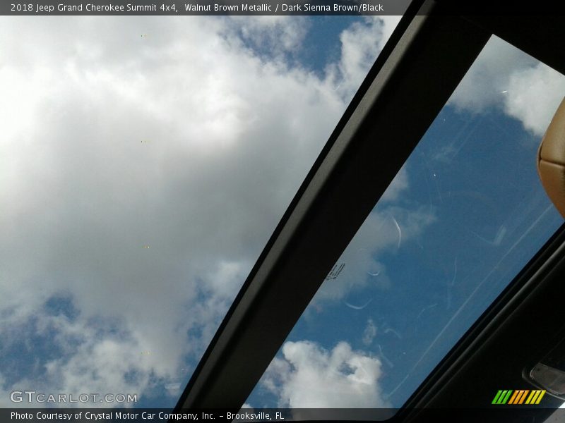 Walnut Brown Metallic / Dark Sienna Brown/Black 2018 Jeep Grand Cherokee Summit 4x4