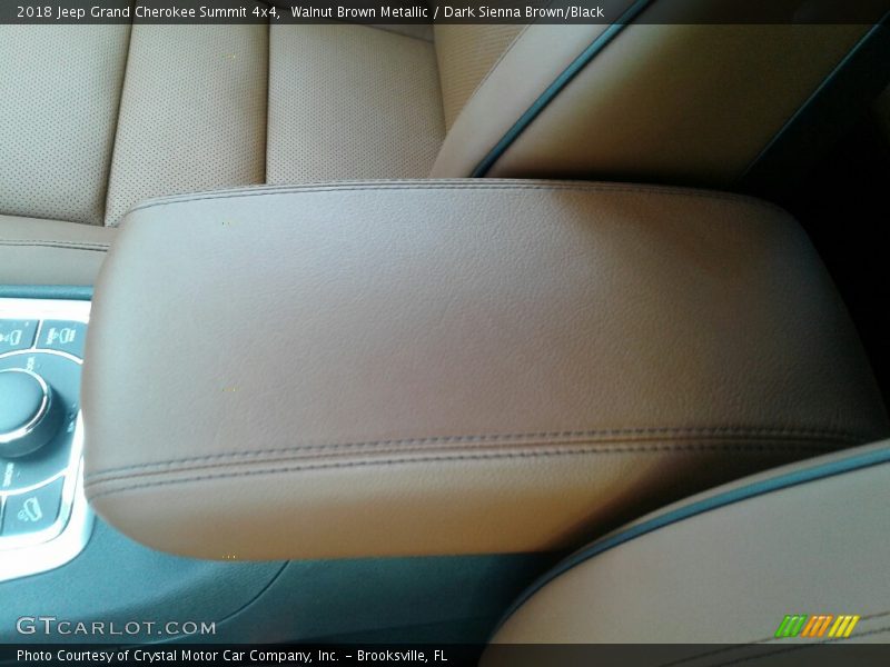 Walnut Brown Metallic / Dark Sienna Brown/Black 2018 Jeep Grand Cherokee Summit 4x4