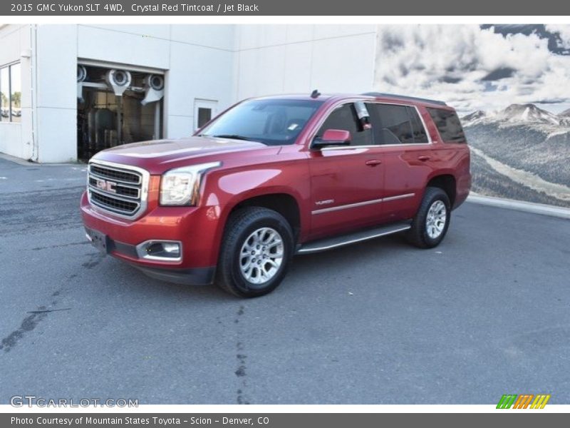 Crystal Red Tintcoat / Jet Black 2015 GMC Yukon SLT 4WD