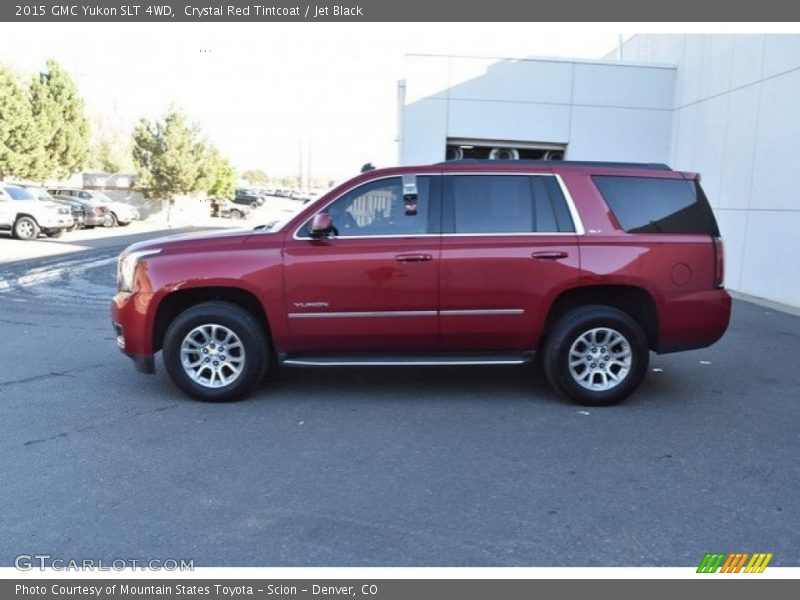 Crystal Red Tintcoat / Jet Black 2015 GMC Yukon SLT 4WD