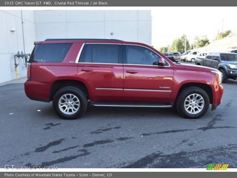 Crystal Red Tintcoat / Jet Black 2015 GMC Yukon SLT 4WD